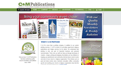 Desktop Screenshot of cmpublications.com